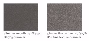 peinture métallique fini iron glimmer