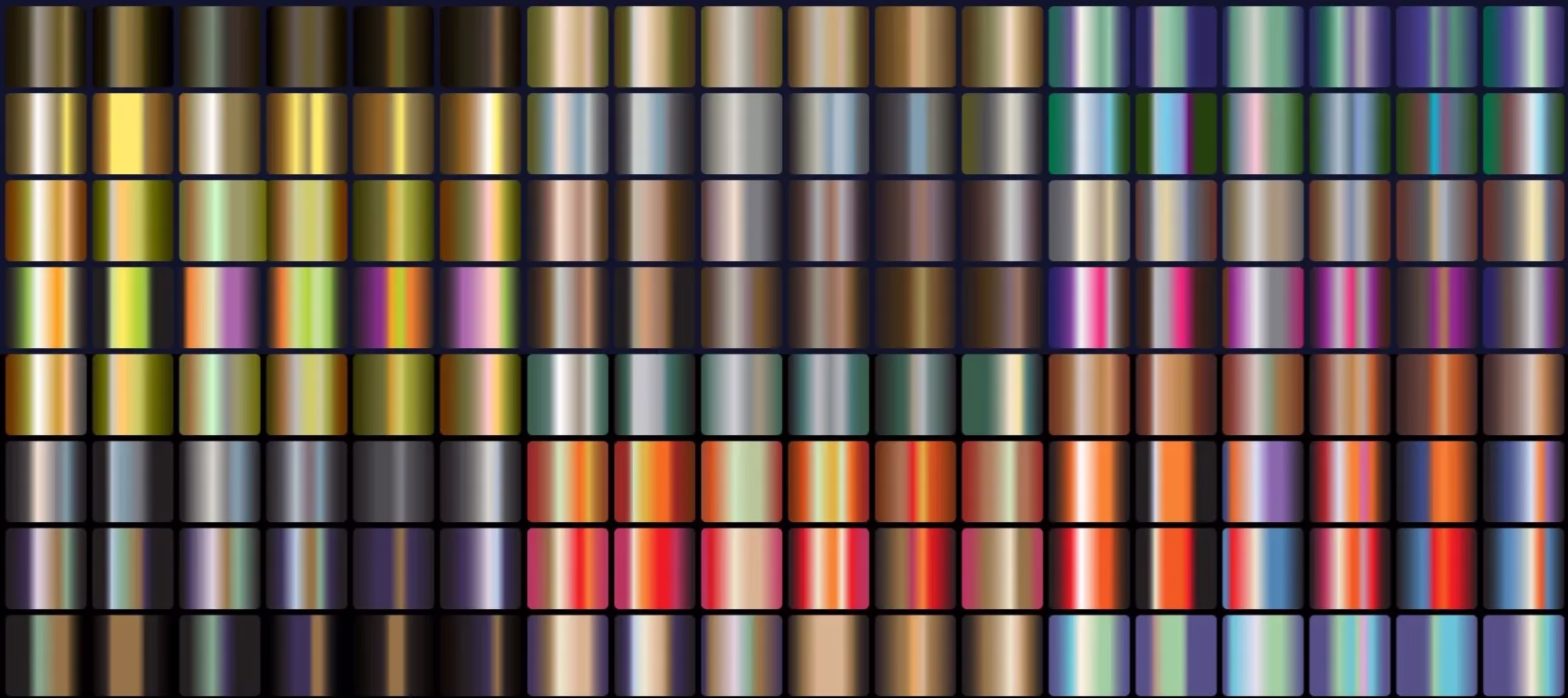 peinture métallique types finis