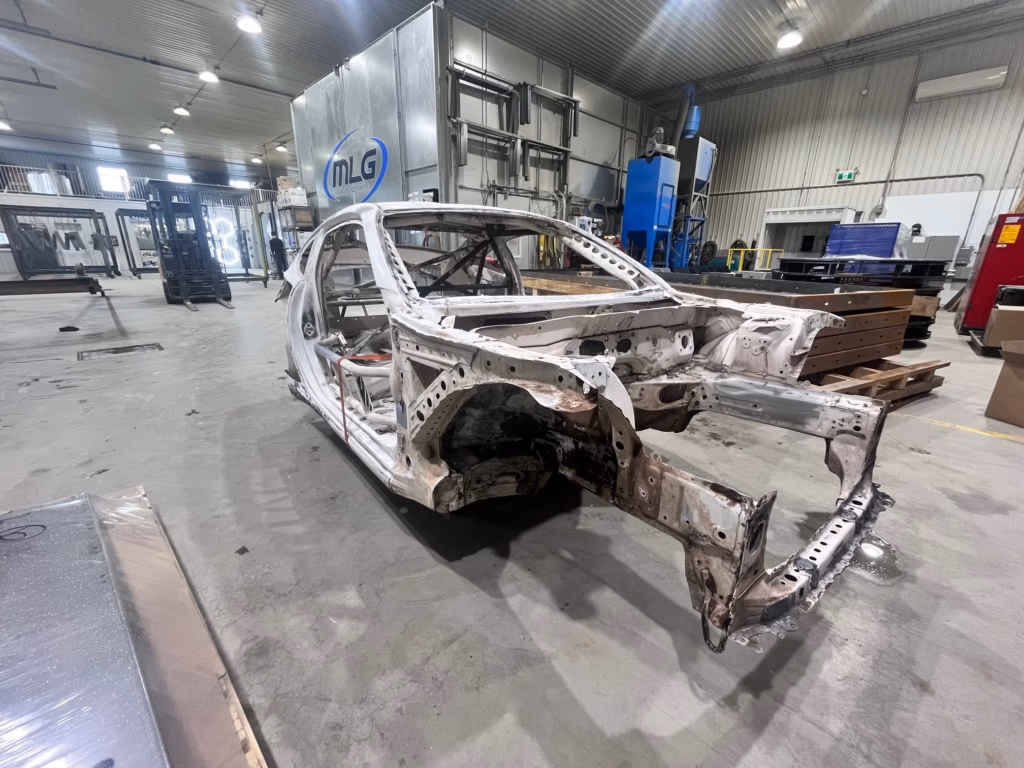 peinture chassis de voiture 1