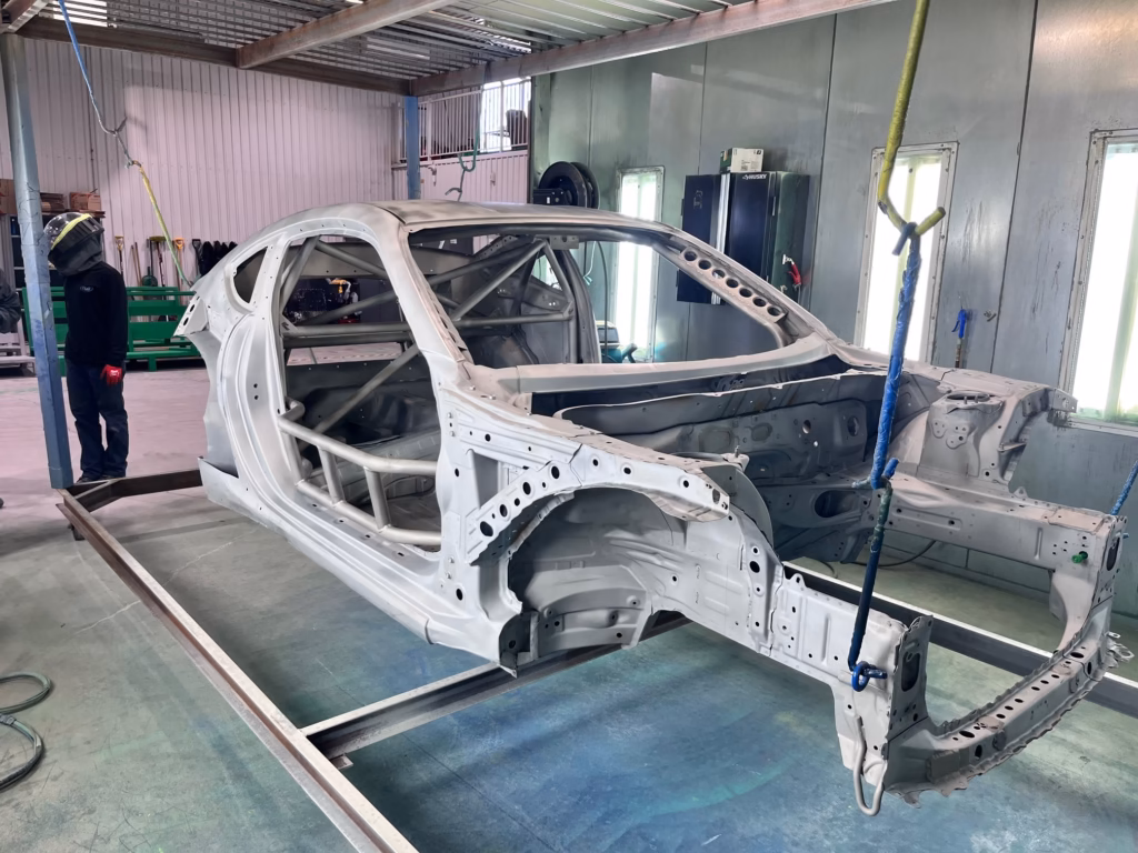 peinture chassis de voiture 4