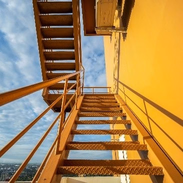 Peinture antidérapante - escaliers