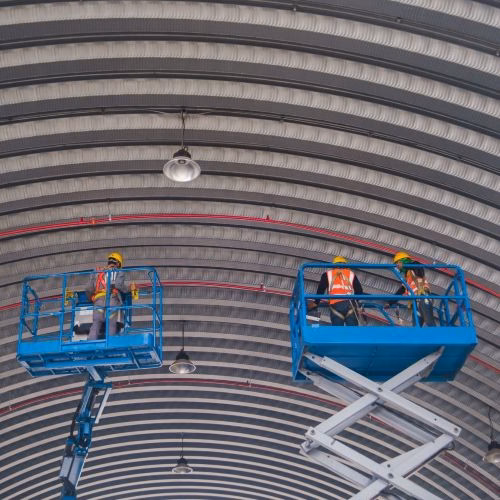 Peinture antidérapante - plateforme
